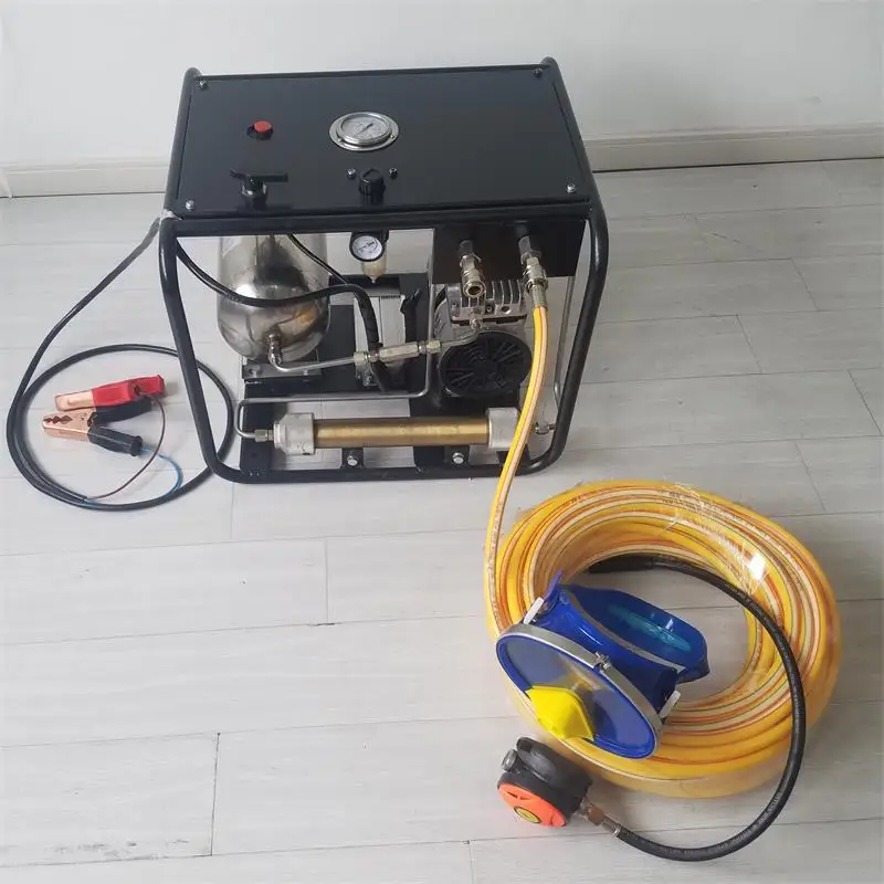 12V 550W 8bar compressor for scuba breathing,diving and scuba