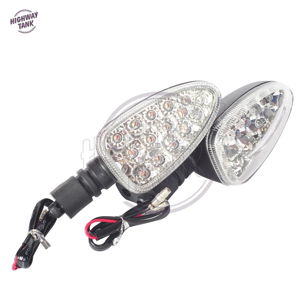 

White LED Motorcycle Turn Signal Light Blinker Indicators case for BMW R1200GS 2004 2005 2006 2007