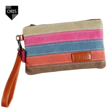 Designer ORIS Patchwork Women’s Day Clutches Quality Canvas Casual Clutch Fashion Portable Female Handbag Character Purse Bag