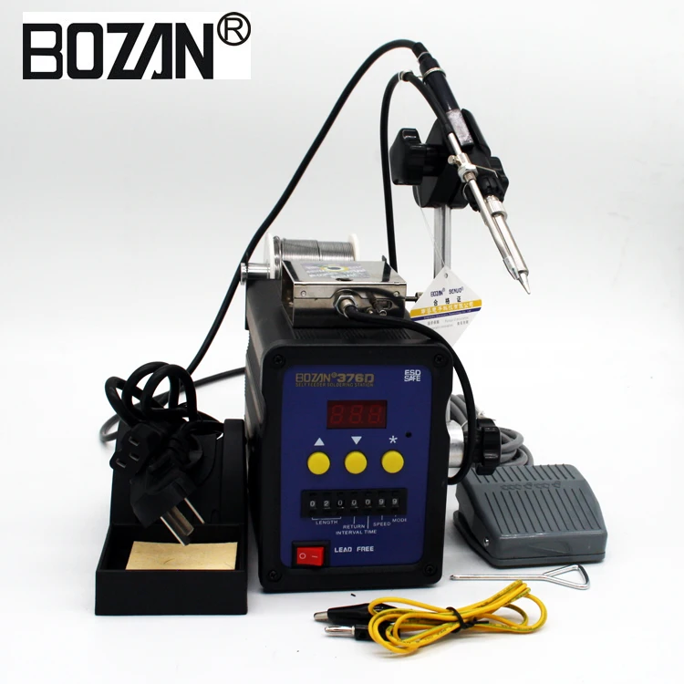 

Automatic Tin Feeder Full Auto Tin Machine Automatic Tin Wire Machine Solder Wire Feeder Suitable for Soldering Iron 90W BOZAN