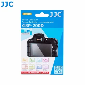 

JJC GSP-200D Ultra-thin LCD Screen Protector Camera Display Cover for CANON EOS 200D / Rebel SL2 / Kiss X9, EOS R