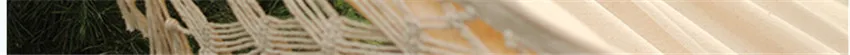 Богемия Стиль с кисточкой 2 человек открытый Портативный Кемпинг пляж гамак хлопковые домашние балкон садовые качели подвесное