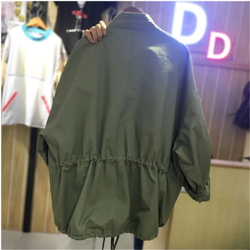 Long Sleeve Oversized Jeans Jacket Women Loose embroidery Basic Jacket Coat Female Jeans Coat Casual Girls Outwear