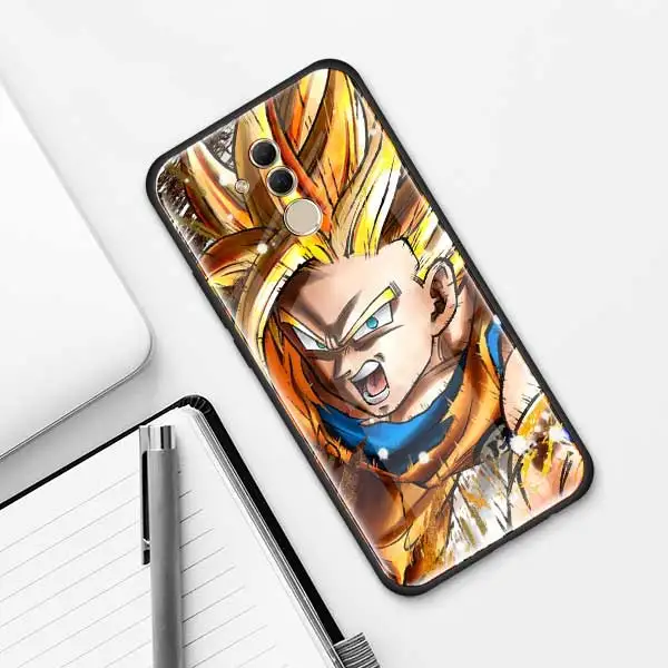 Чехол из закаленного стекла Dragon Ball для huawei P30 Pro P10 P20 P30 Lite mate 10 20 Pro Honor 20 Pro 8X - Цвет: 013