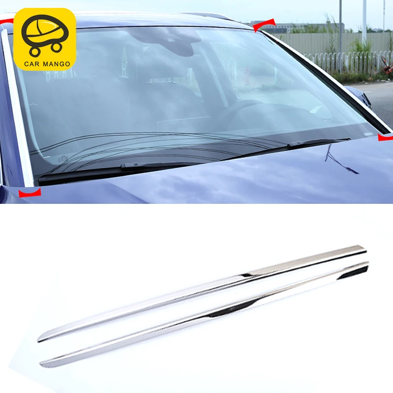 

CarManGo For Audi Q5 2018 car auto front window side trim frame trim cover sticker accessories