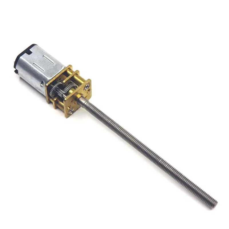 

DC 3/6/12V Metal Gear Motor 15-600RPM N20 Electric Micro Speed Reduction Gear Motor for Car Robot Model Mini Metal Gear Motor M3