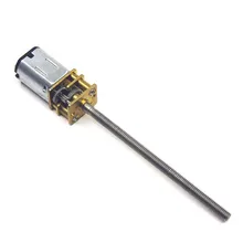 DC 3/6/12V Metal Gear Motor 15-600RPM N20 Electric Micro Speed Reduction Gear Motor for Car Robot Model Mini Metal Gear Motor M3