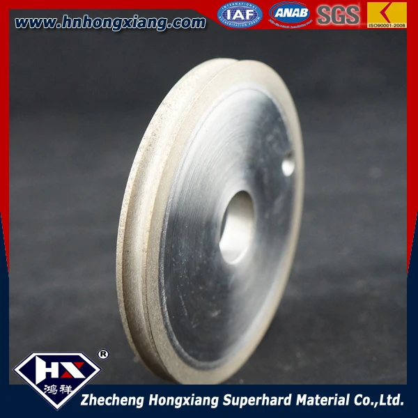 100*22*10mm diamond grinding wheel,round edge,glass thickness 10mm