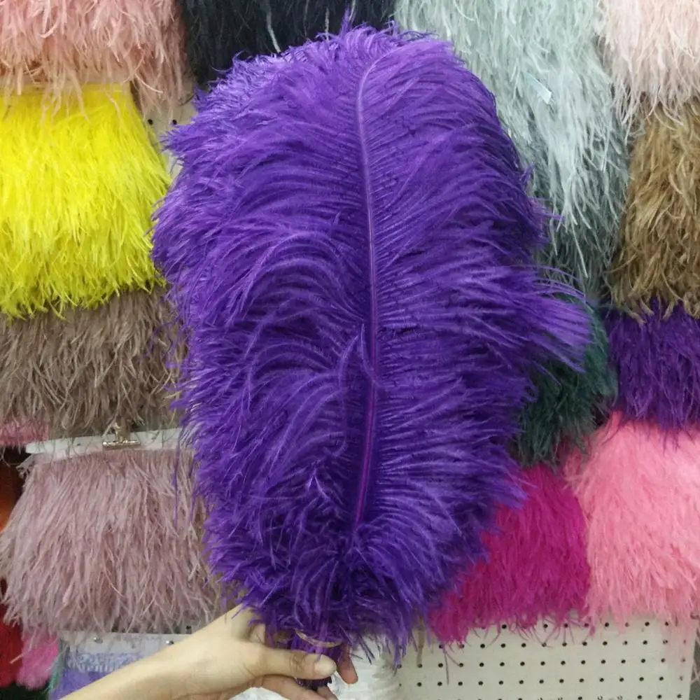 Многоцветные страусиные перья 50 55 см/20 22 дюйма шт.|decorative feathers|decorative feathers wholesaleostrich