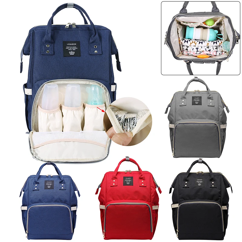 

Zip Mummy Napping Bag Multi-function Mummy Diaper Bags Nursing Bag Large Capacity Shopping BagBaby Care Fashion Travel Backpack
