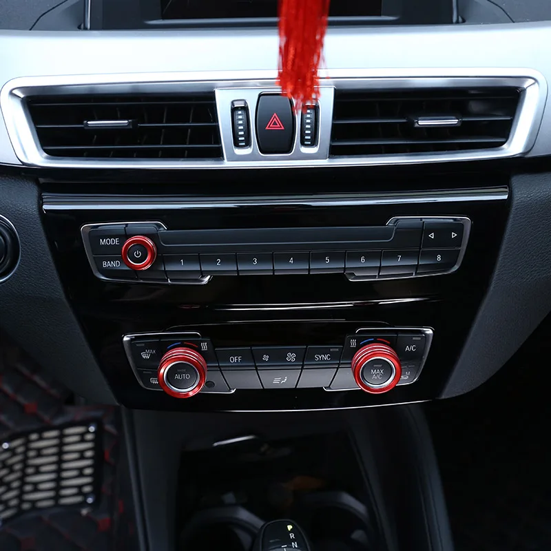 3 шт. для BMW 1 2 4 серии F30 F34 F46 GT X1 F47 F48 13 17 автостайлинг ручки кондиционера аудио круг