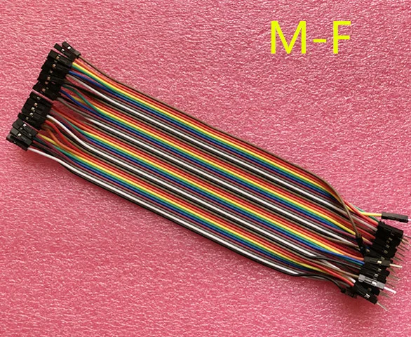 

Free Shipping 20cm 40P 1P-1P Female to Male DuPont Line Wire Cable SKUGM