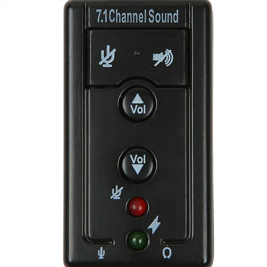 Kebidumei Внешняя USB Аудио Звуковая карта адаптер 7,1 USB 2,0 микрофон динамик Аудио гарнитура микрофон 3,5 мм разъем конвертер