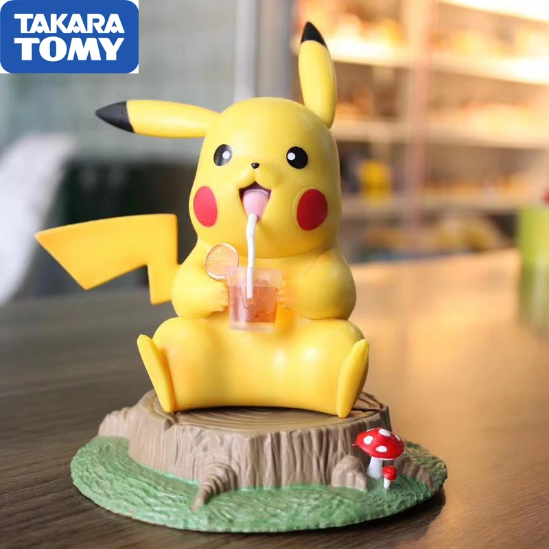 Экшн фигурка Pokemon ПВХ игрушка кукла в виде напитков Takara Tomy 14 см 2019|Игровые фигурки