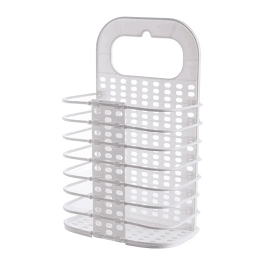 تعوق أشتات تخزين طوي تصميم غسل الملابس يعوق الحمام مساحة للتخزين جدار شنقا سلة الغسيل الملابس القذرة