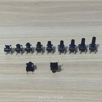 

Free Shipping 1000PCS 6X6X7 DIP Tactile Tact Mini Push Button Switch Micro Switch Momentary 6*6*7mm