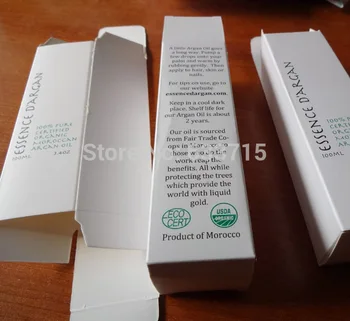 

custom cosmetic oliver oil box package printing