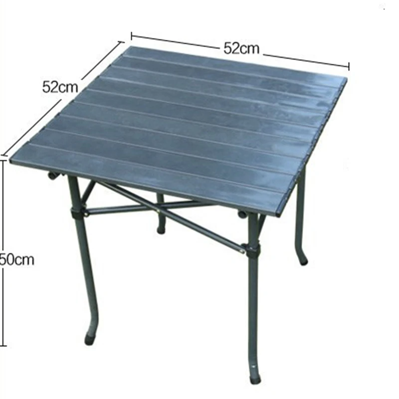 Открытый складной стол-стул Кемпинг Алюминиевый Сплав стол для пикника Водонепроницаемый ткань оксфорд прочный складной стол для