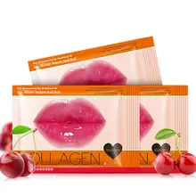 Яркий гламурный 1 шт. коллаген для губ Маска питательная, увлажняющая крем для ухода за губами красота желе блеск для губ влажные маски