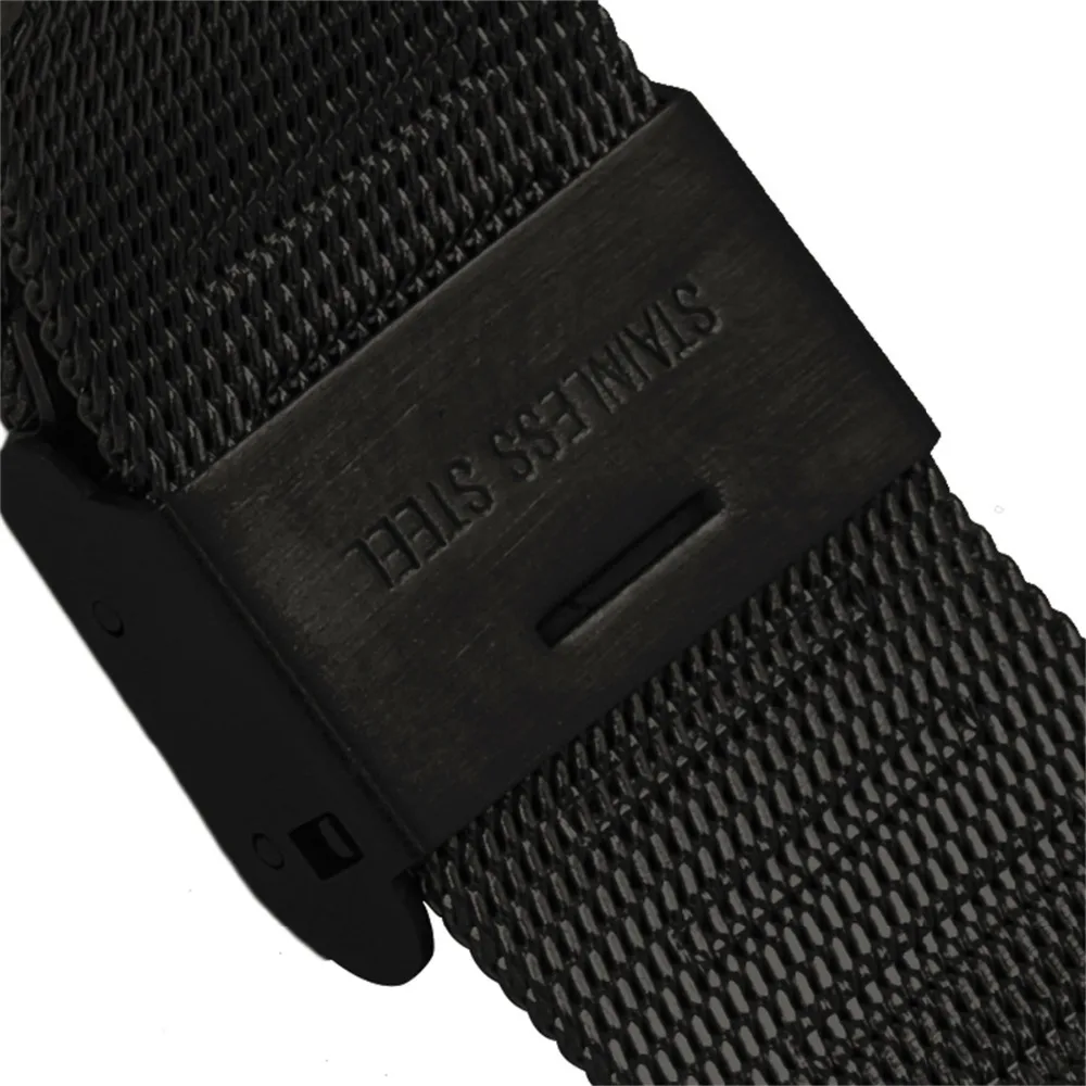 FIFATA Нержавеющая сталь Смарт часы ремешок металлический ремешок для Xiaomi Huami Amazfit Bip/Stratos для Ftbit Versa 23 22 20 18 мм Универсальный