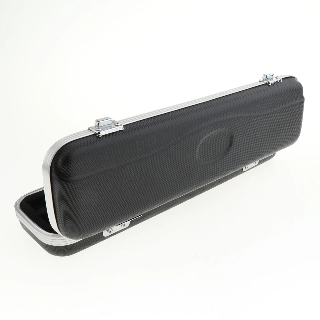 High Quality Dustproof Carrying Padded Flute Gig Bag Storage Case Box Flute Protector for 16 Holes Flute Black 