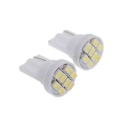 100 шт. T10 1206 3020 8SMD w5w 194 168 192 Авто Клин 8 светодиодов SMD зазор светильник лампа