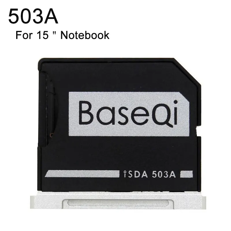 Baseqi Металл MicroSD ниндзя Stealth Drive адаптер для MacBook Pro retina 15 дюймовый, MID 2012, рано 2013 503A ноутбука пыли Plug Adpater