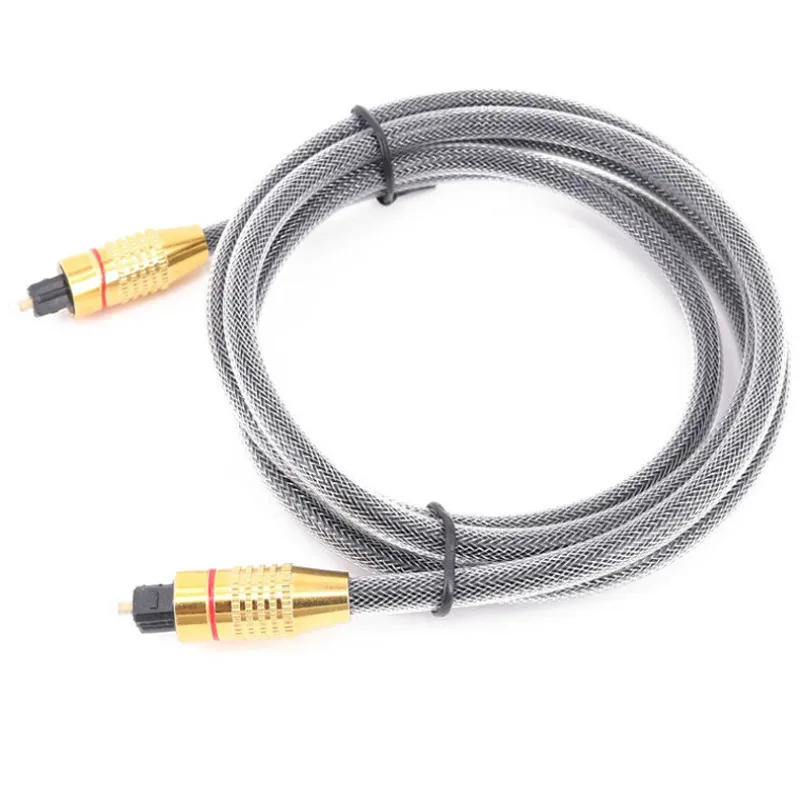 Цифровой оптический аудио кабель Toslink 1 м 3 SPDIF коаксиальный для усилителей Blu Ray