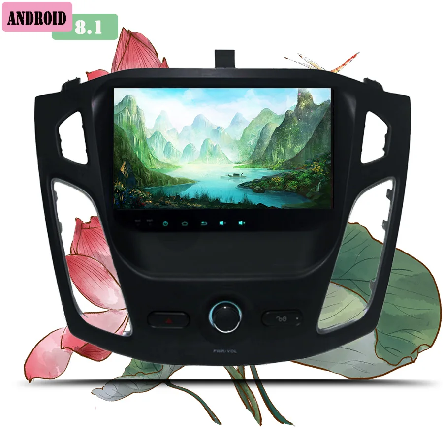 Clearance 2GB RAM Android 9.1 Car DVD For 2012 2013 2014 Focus Auto Audio Video Radio Stereo WiFi GPS Navigation Backup Cam Tape Recorder 1