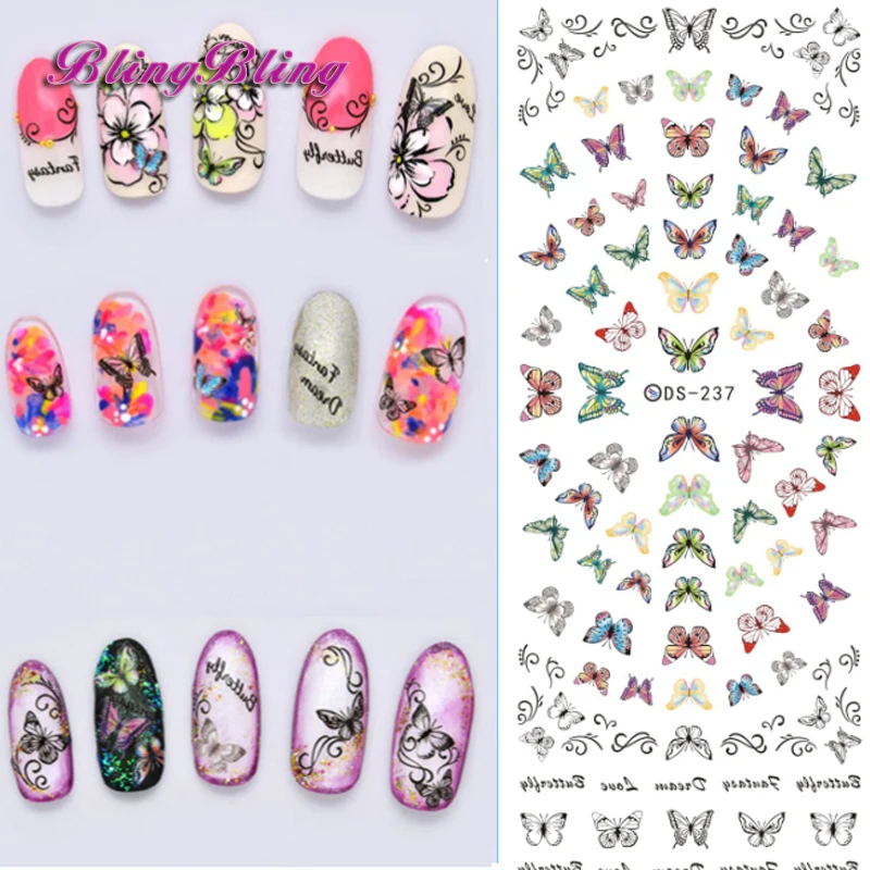 aliexpress-buy-2-pcs-butterfly-nail-water-decals-colorful-butterfly-nail-art-sticker