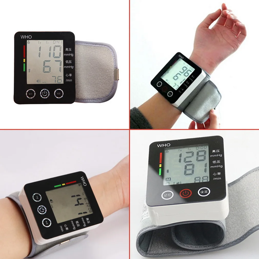 

CK-W132 Touch Wrist Blood Pressure Monitor Watch Medical Arm Meter Pulse Popular New