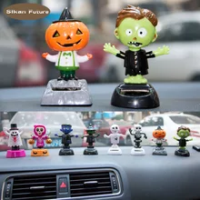 

Car accessories solar power dance shaking head cartoon Halloween doll car car dashboard decoration cute car accessories