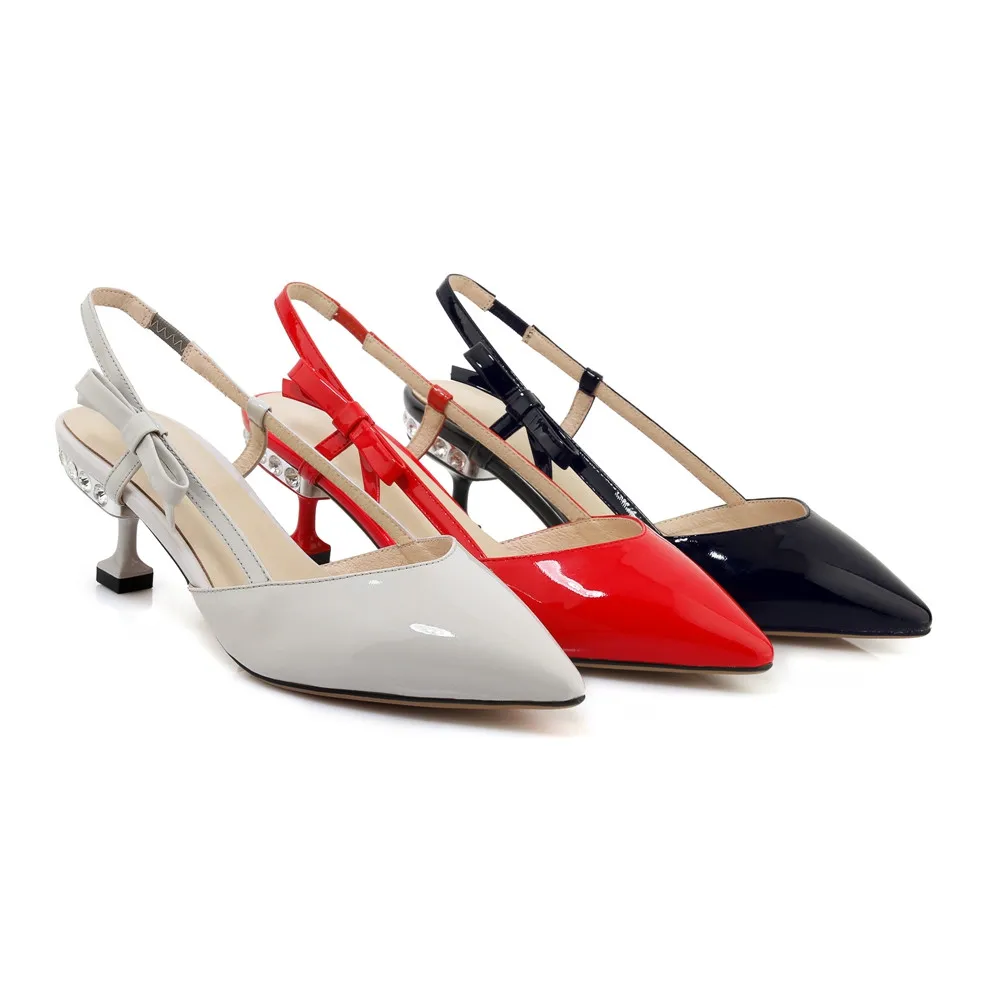 Chaussures Rouge Été Talons Cuir Memunia Gray Femmes Bout Noir Noir Printemps Pointu rouge En light Pompes Véritable Haut Mode Femme wXSwgnqR5c