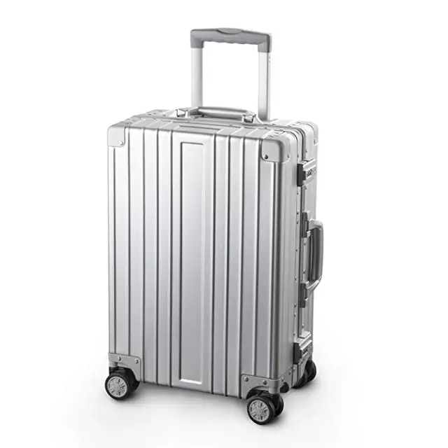 metal suitcases