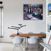 Животные DIY постеры для оформления дома художественная живопись гостиной и спальни украшения бескаркасные