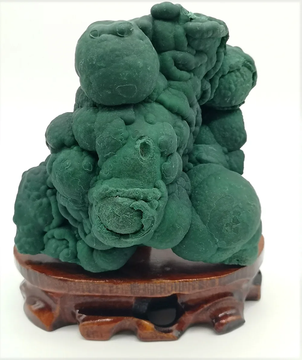 

715g Natural rare chrysocolla malachite mineral specimen Ornamental stone teaching specimen collection