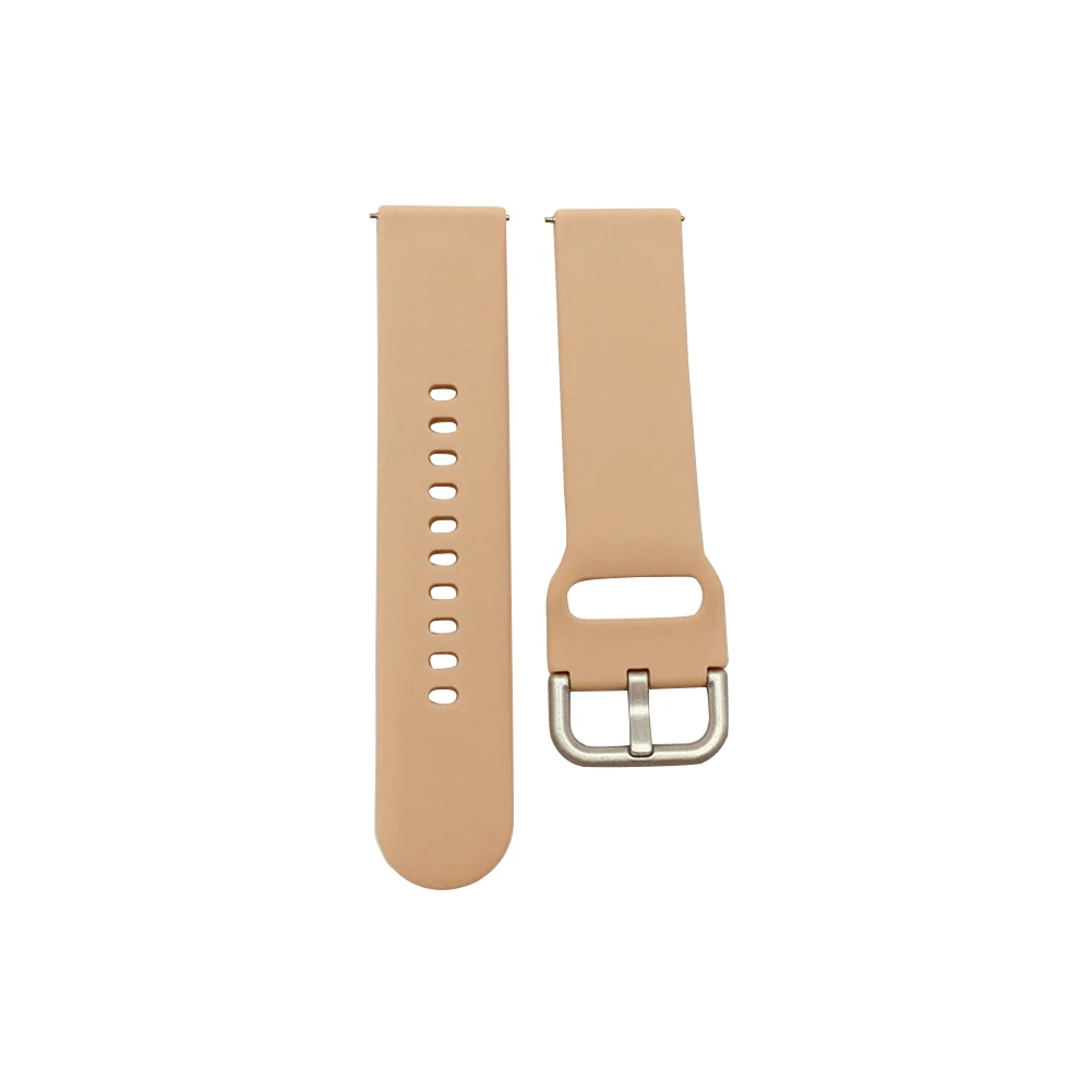 

Fitness Sport Wear Resistance Gift Silicone Solid Replacement Wristband Band Soft Watch Strap Fashion For Galaxy Watch Active
