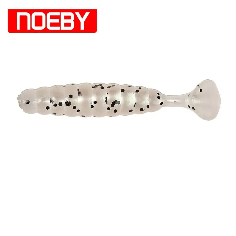  NOEBY Rubber Fishing Bait 2Bags 6cm/3.2g Soft Lure Swim Artificial Baits Fly Fishing Tackle Worm We
