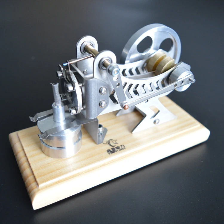 Mini Vacuum Engine Model Exhaust Engine Metal Creative Toy 150*70*90mm