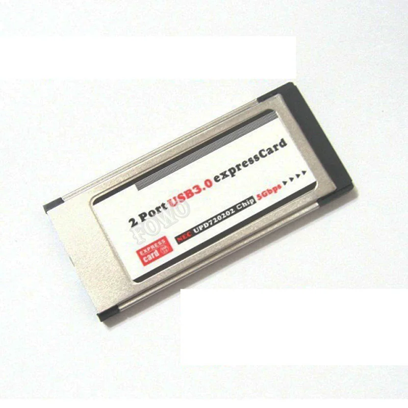 Высокая-Скорость 2 Порты и разъёмы Скрытая внутри USB 3,0 USB3.0 Для Expresscard 34 54 мм Express Card адаптер конвертер для Тетрадь ноутбука