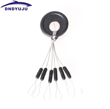 

DNDYUJU 100Set/600pcs Fishing Tackle Resistance Line Space Beans Not to Hurt The Line Vertical Beans Fishing Tackle Boxes