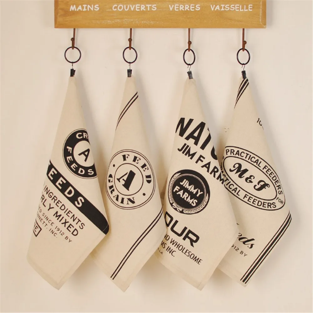 

FUYA Nordic Style Linen Napkin Table Cloth French Bakery Background Home Furnishing Table Mats