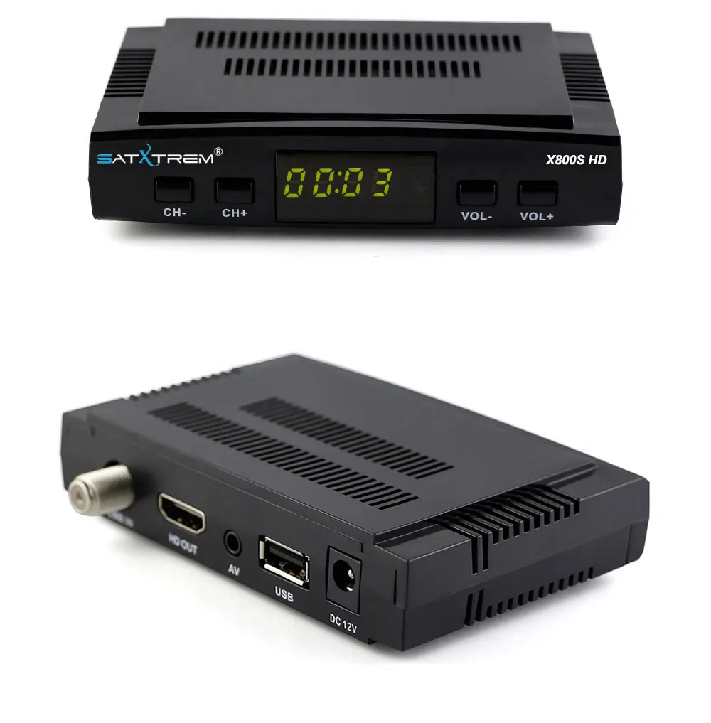 satxtrem-x800s dvb-s2卫星高清电视盒支持