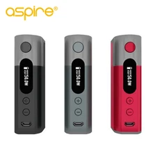 original Aspire Zelos 50W TC Box Mod font b vape b font with 2500mAh battery cigarette