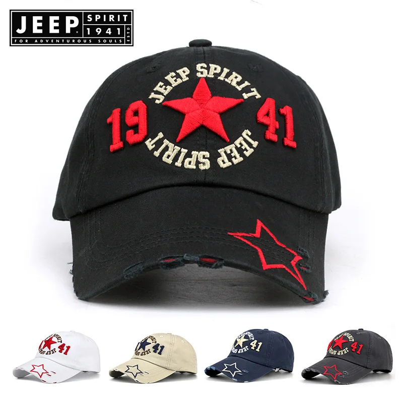 JEEP SPIRIT летняя кепка мужская повседневная хлопковая дышащая буква кепки унисекс gorras para hombre брендовая бейсбольная Регулируемая Кепка