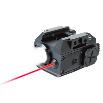 

Powerful Hunting Laser And Gun Light Combo Military Aluminum Laser 20mm Airsoft Gun Pistol Air Red Dot Laser Sight