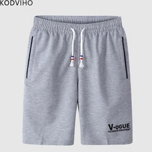 Korte Broek Mannen, летняя спортивная одежда, шорты для мужчин размера плюс 6XL, шорты с буквенным принтом, мужская верхняя одежда, Легкая трикотажная пляжная одежда, Cuecas XL