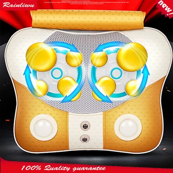 

Massage Pillow Cervical Vertebra Massager Kneading Red-light heating Massage Device cape Multi-function Health Care Instrument