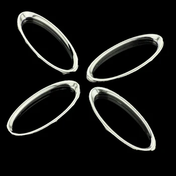 

Foal Burning 1PCS ABS Chrome Steering Wheel Circle Cover Sticker for Ford New Focus 3 Kuga Escape 2012 2013 - 2017 Accessories