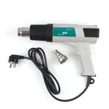Высокоэффективный пистолет для горячего воздуха, трехблочный воздушный поток, Регулируемый температурный диапазон 600 градусов 2100 Вт, электроинструмент для горячего воздуха